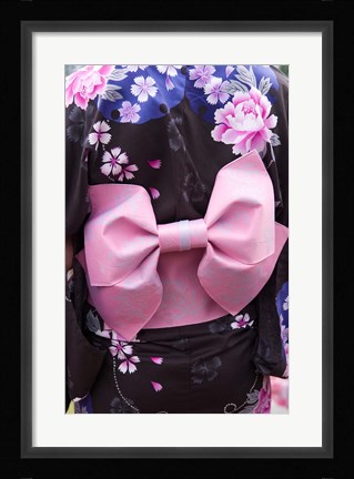 Framed Traditional Japanese Clothing, Kiev, Ukraine Print