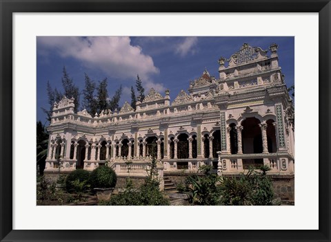 Framed Mytho Church and Bishopric, Vietnam Print