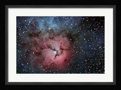 Framed Trifid Nebula Print