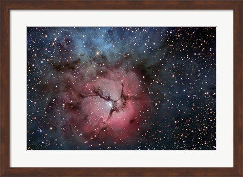 Framed Trifid Nebula Print