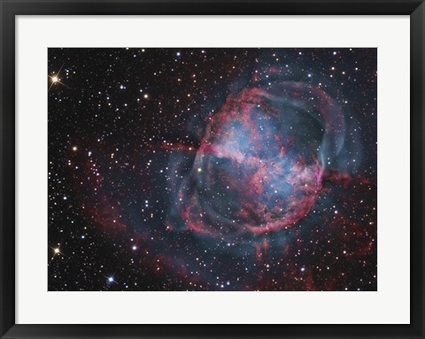 Framed Close up of The Dumbbell Nebula Print