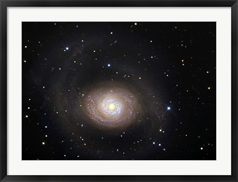 Framed Messier 94, A Spiral Galaxy in the Constellation Canes Venatici Print