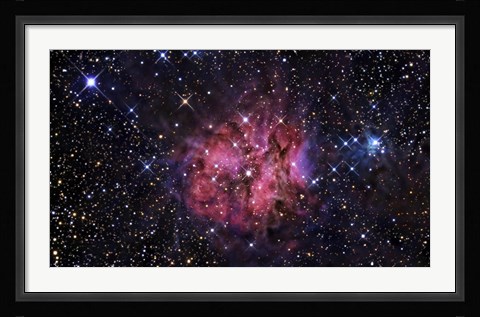 Framed Cocoon Nebula Print