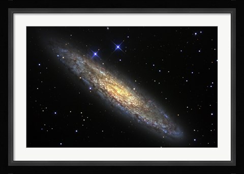 Framed Sculptor Galaxy Print
