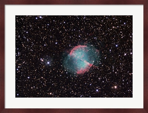 Framed Dumbbell Nebula Print