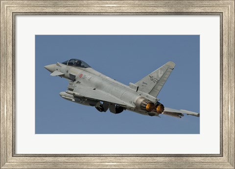 Framed Eurofighter F-2000 of the Italian Air Force Print