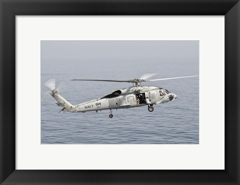 Framed SH-60F Seahawk Print