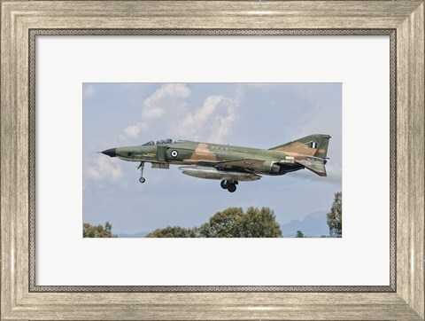 Framed F-4 Phantom of the Hellenic Air Force Print