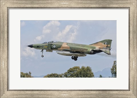 Framed F-4 Phantom of the Hellenic Air Force Print