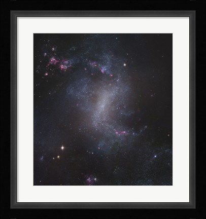 Framed Starburst Galaxy Print
