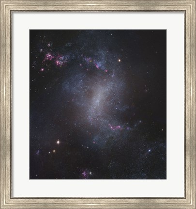 Framed Starburst Galaxy Print