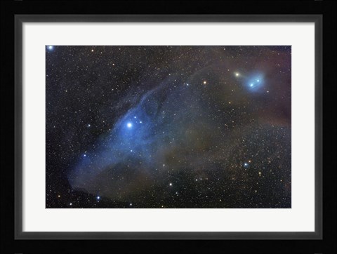 Framed Reflection complex in Scorpius Print