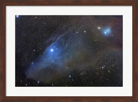 Framed Reflection complex in Scorpius Print