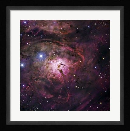 Framed Hourglass Nebula Print