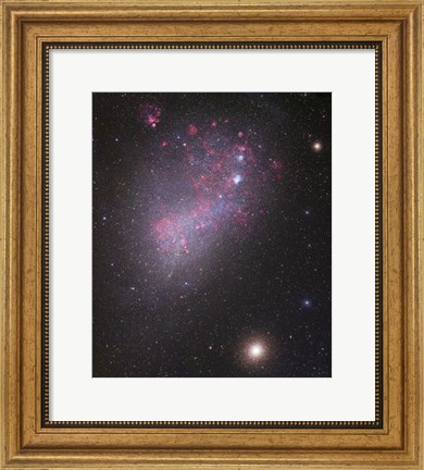 Framed Small Magellanic Cloud (close up) Print