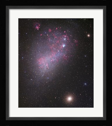 Framed Small Magellanic Cloud (close up) Print