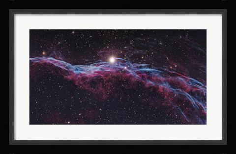 Framed Veil Supernova Remnant Print
