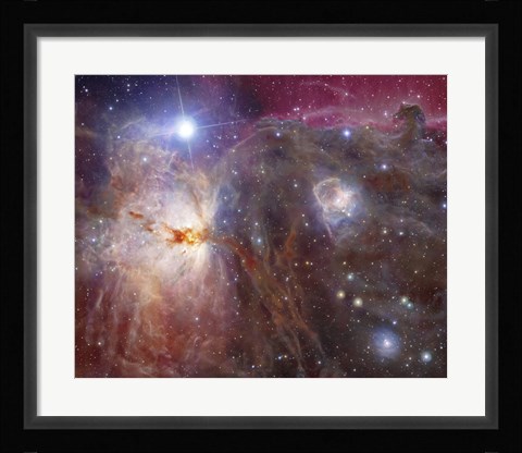 Framed Horsehead Nebula Print