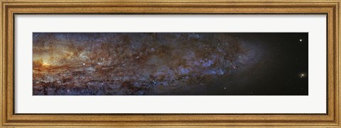 Framed Sculptor Galaxy Print