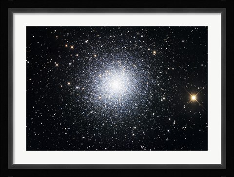 Framed Great Clobular Cluster in Hercules Print