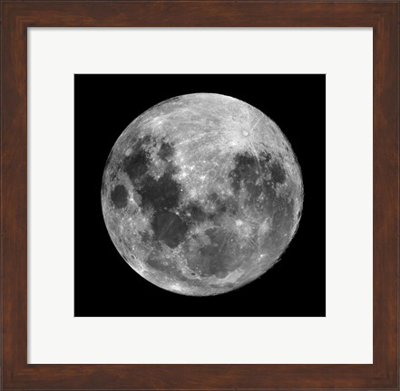 Framed Full Moon Print