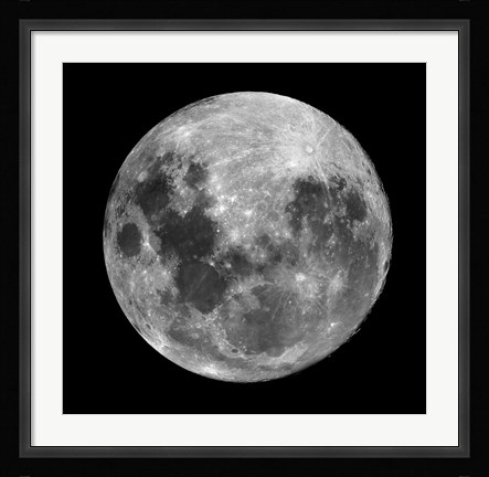 Framed Full Moon Print