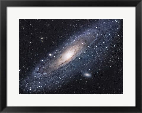 Framed Andromeda Galaxy (close up) Print