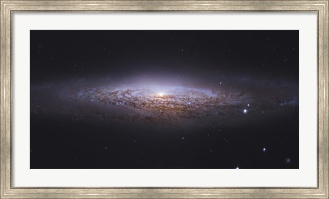 Framed Spiral Galaxy in Lynx Print