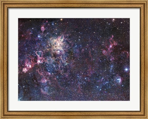 Framed Tarantula Nebula Print