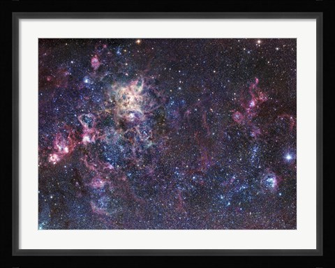 Framed Tarantula Nebula Print
