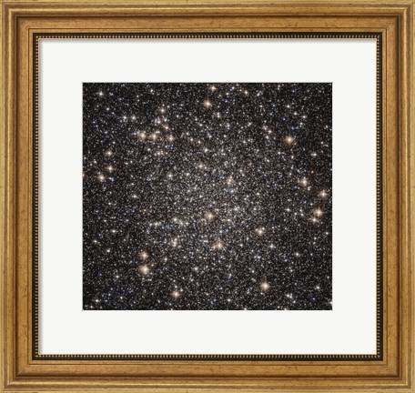 Framed Globular cluster M22 in the constellation Sagittarius Print