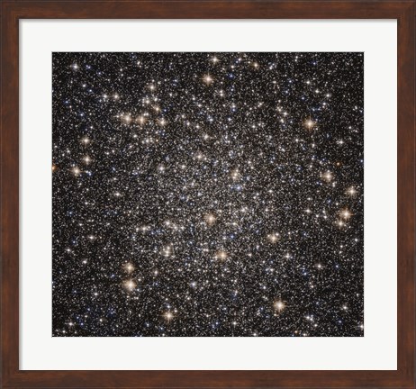 Framed Globular cluster M22 in the constellation Sagittarius Print
