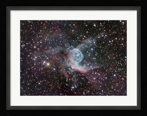 Framed Thor's Helmet in Canis Major Print