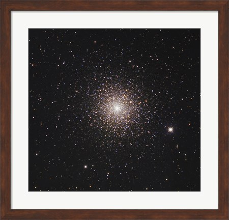Framed Globular Cluster in Pegasus Print