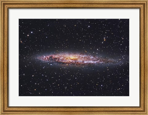Framed Starburst Galaxy in Centaurus Print