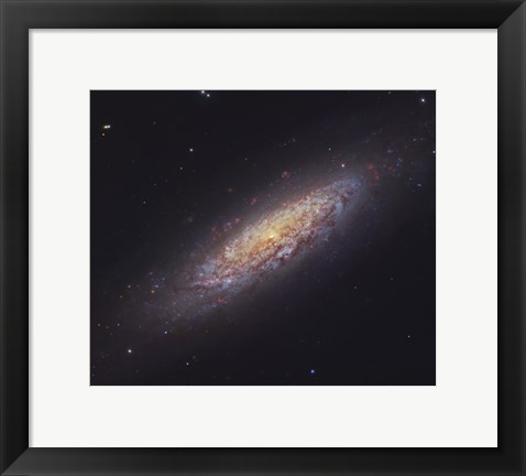 Framed Spiral Galaxy in the Constellation Draco Print
