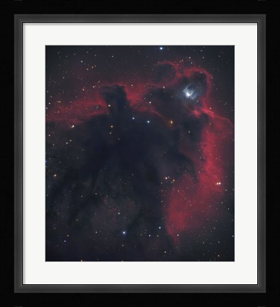 Framed Cometary Globule in Orion Print