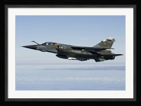 Framed Mirage F1CR of the French Air Force Print