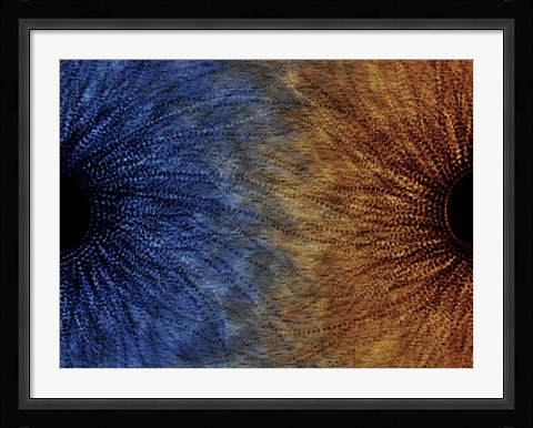 Framed Duality Motif Print