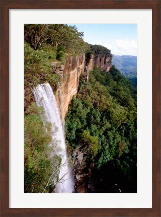 Framed Australia, New South Wales, Fitzroy Falls Print