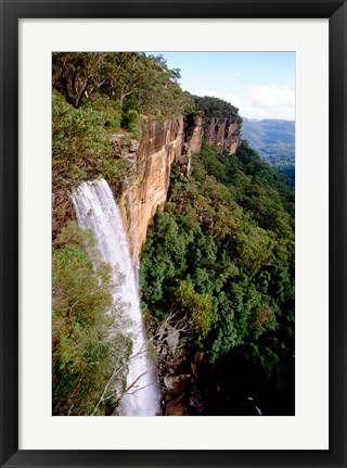 Framed Australia, New South Wales, Fitzroy Falls Print