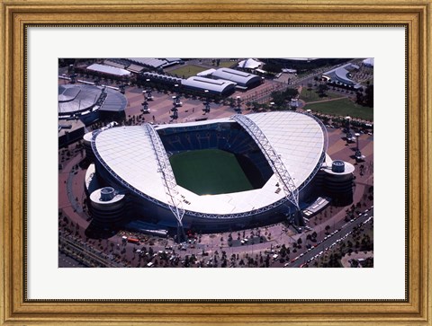 Framed Stadium Australia, Olympic Park, Sydney, Australia Print