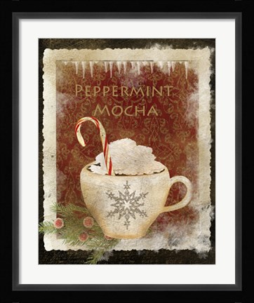 Framed Peppermint Mocha Print