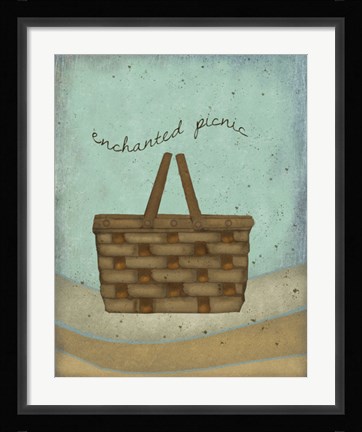 Framed Enchanted Picnic Print