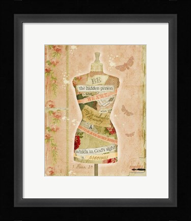 Framed Hidden Person Print