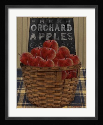Framed Orchard Apples Print