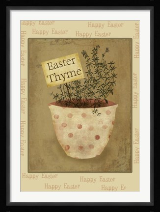 Framed Easter Thyme Print