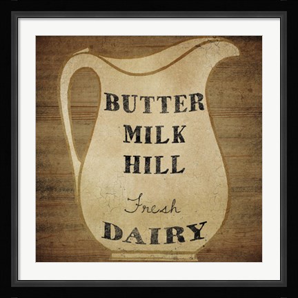 Framed Buttermilk Hill Print