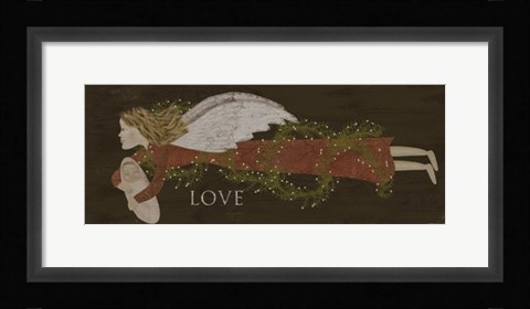 Framed Angel Love Print