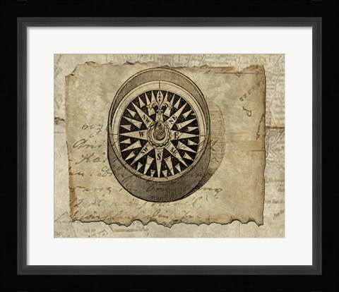 Framed Antique Map VI Print